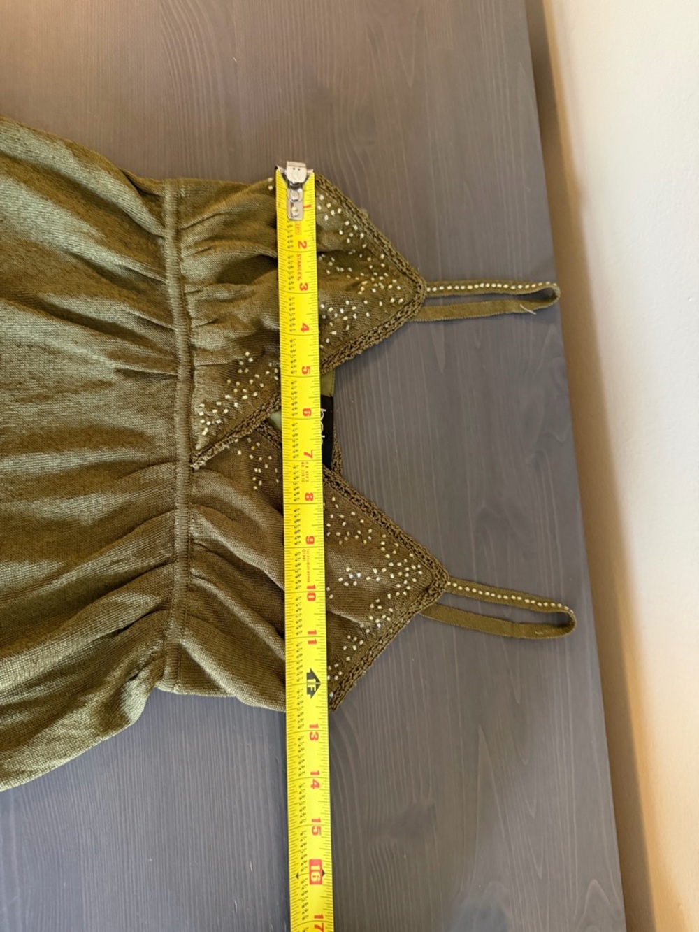 Bebe Y2K Beaded Babydoll Tank - Picture 6 of 8